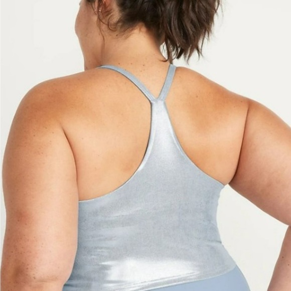 Old Navy Active Powersoft Champagne
Sparkle Sports Bra Womens Size XXL - Picture 3 of 5